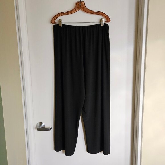 Alex Evenings flowy black pants XLP - Picture 4 of 5